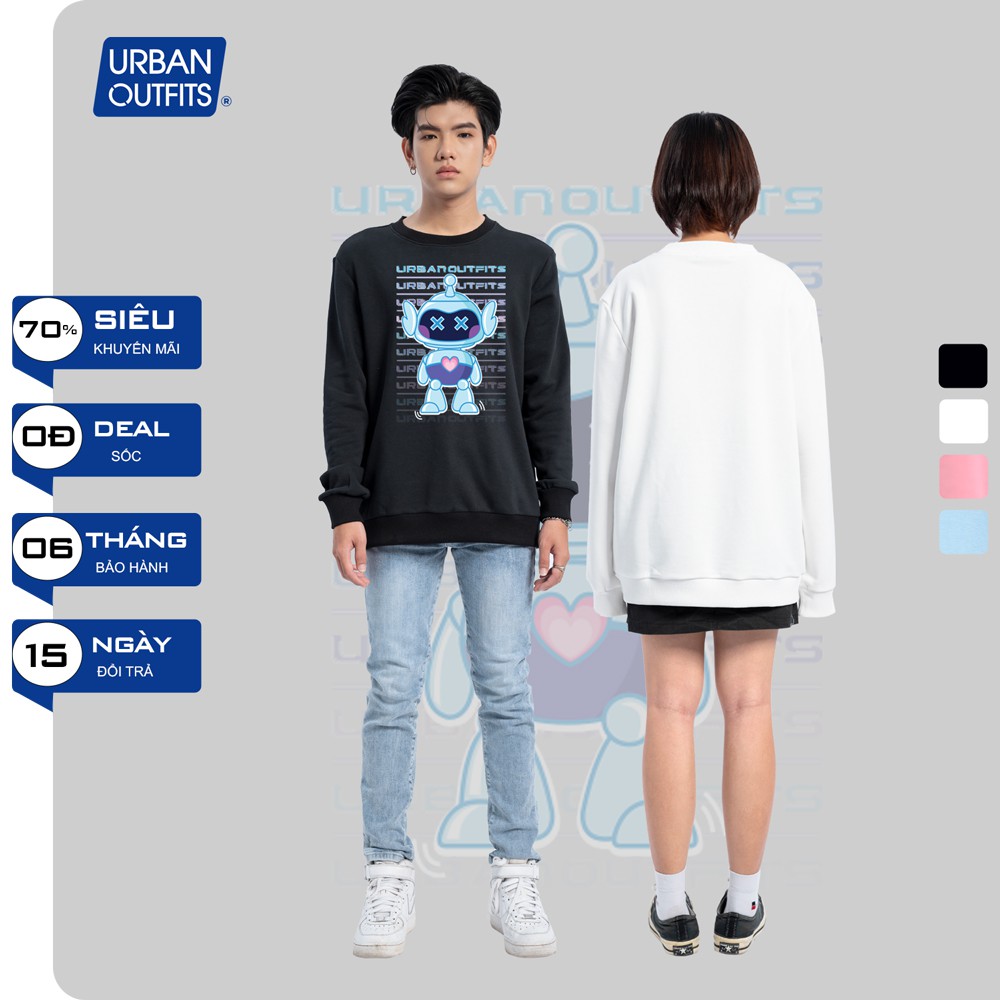Áo Sweater Form Rộng Nam Nữ URBAN OUTFITS In FUTURE BOT SWO30 Thun Cotton Nỉ 4 Chiều Local Brand
