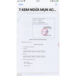 Kem ngừa mụn ACNE FAST