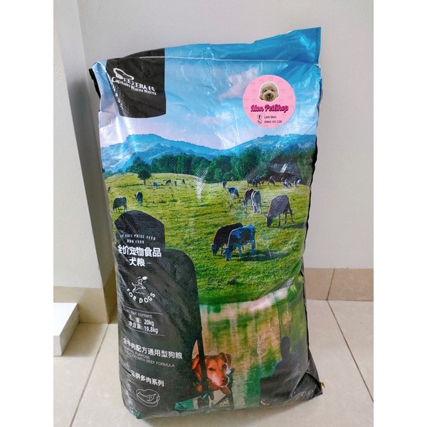 Bao to 20kg Hạt Pet Captain dành cho cún biếng ăn - Siêu tiết kiệm