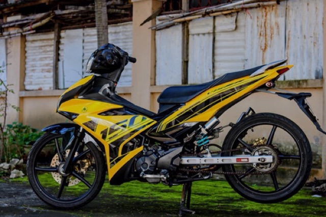 Tem rời Exciter 150 full vàng -1