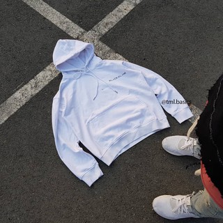 HOODIE TRẮNG BLACK BLANK NỈ