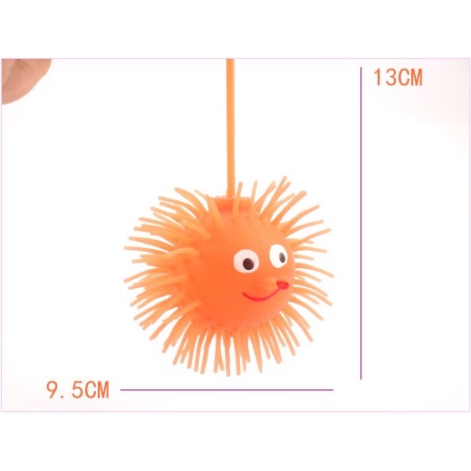 Đồ Chơi Bóng Đàn Hồi Hình Nhím Phát Sáng Phát Sáng Nhấp Nháy Cho Bé Trai Và Bé Gái