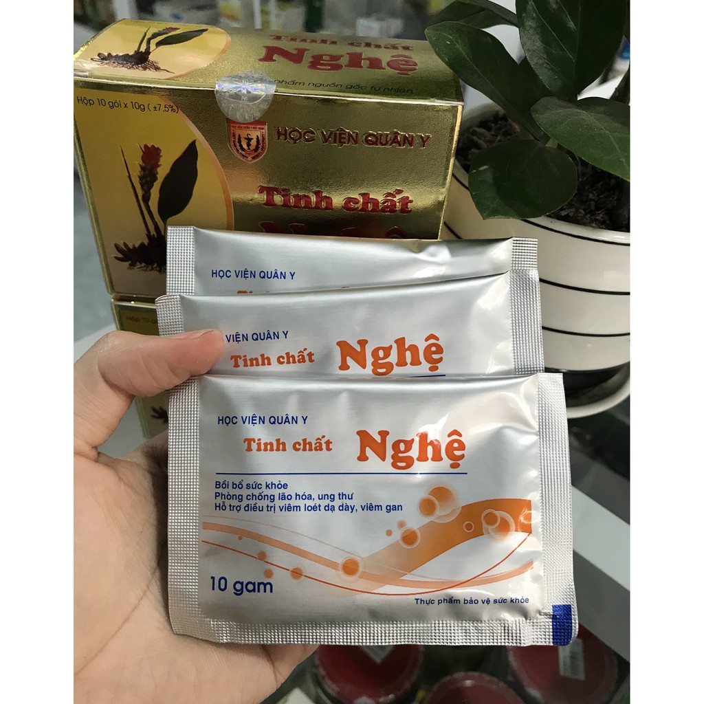 Tinh bột nghệ Học viện Quân Y