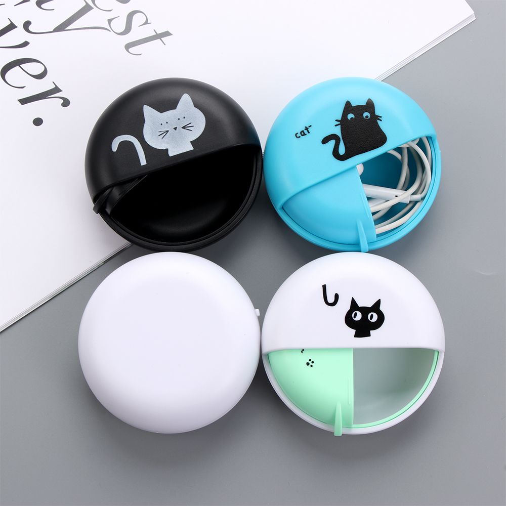 Hộp đựng bảo vệ dây cáp/ tai nghe bằng ABS đa năng tiện dụng