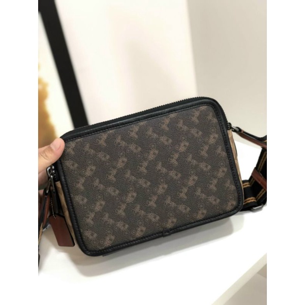 Túi C0ach Charter da bò cực sang