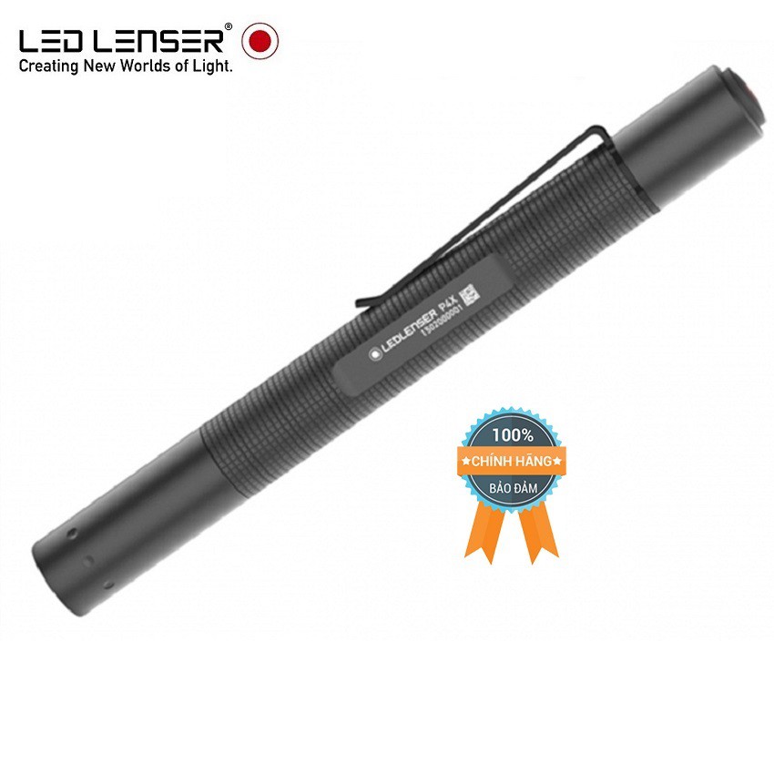 [ SIÊU SÁNG] Đèn Pin Cầm Tay Cao Cấp LedLenser P4X  hệ thống phản xạ ánh sáng chỉ là thấu kính,hoặc gương phản xạ.