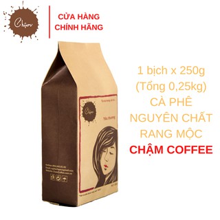 Cafe nguyên chất Yêu thương - 250g (Hạt hoặc Bột) - 7Ro/3Ara
