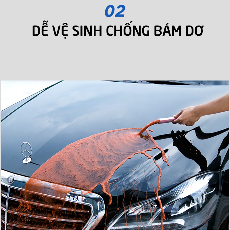 Dung dịch xịt phủ đánh bóng  SONAX highspeed wax 500ml, bảo vệ nhanh mặt sơn cho ô tô-_SN-288200