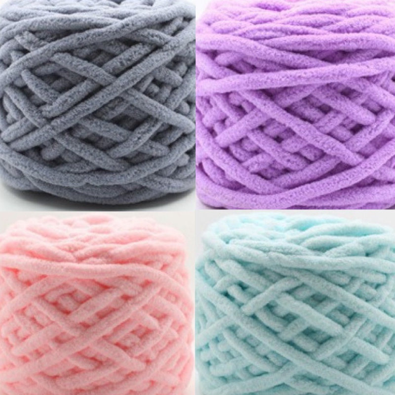 Cuộn Len Dày Dặn Mềm Mại Dùng Đan Khăn Quàng Cổ/ Nón