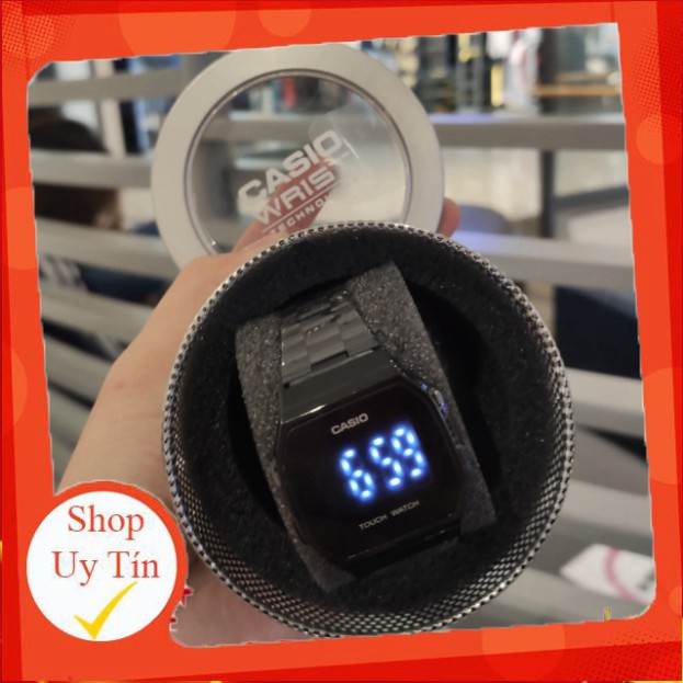 Đồng hồ nam nữ điện tử Casio A168 màn hình full led cảm ứng , thời trang , sang trọng , đẳng cấp