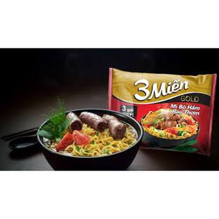 MÌ 3 MIỀN GOLD 75G(COMBO 10 GÓI)