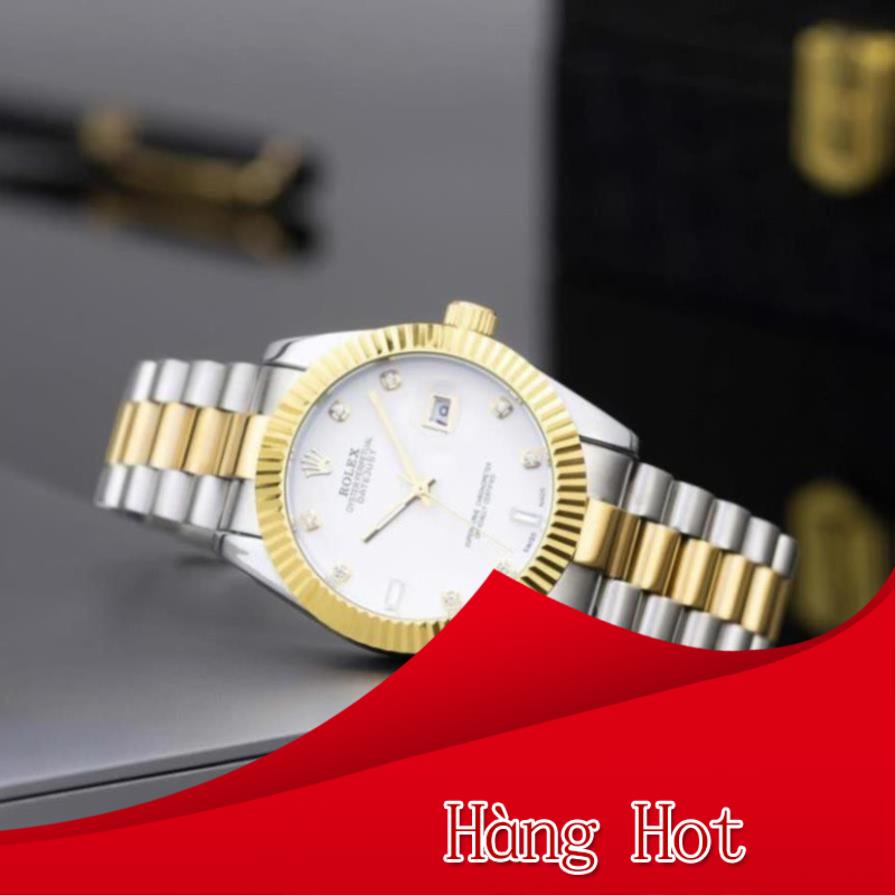 Đồng hồ nam Rolex - dâu kim loại màu denim kiểu dáng sang trọng - DH508 Ngọc trinh shop