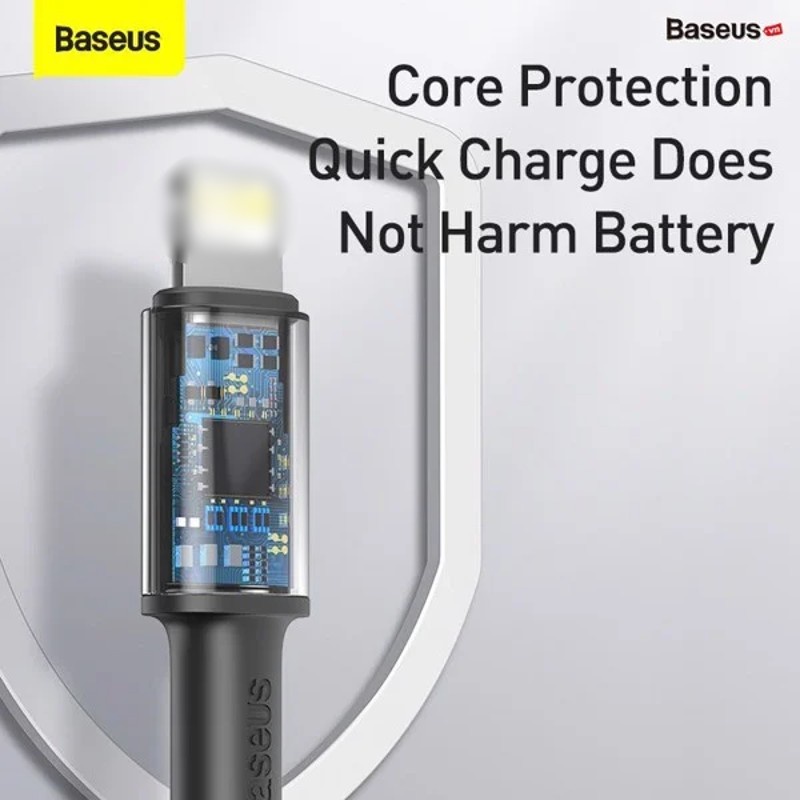 Cáp Sạc Nhanh Baseus PD 20W Cho IP 14 13 12 Pro Max 11 Xs X USB Type-C Dây Dữ Liệu