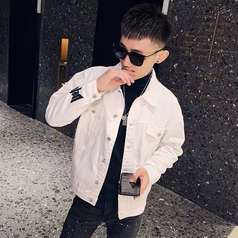 Áo Khoác Jean Nam Nữ Áo Jean Bò Rin Form rộng Unisex BASIC Đen Trơn Cao Cấp loại 1 chuẩn VNXK