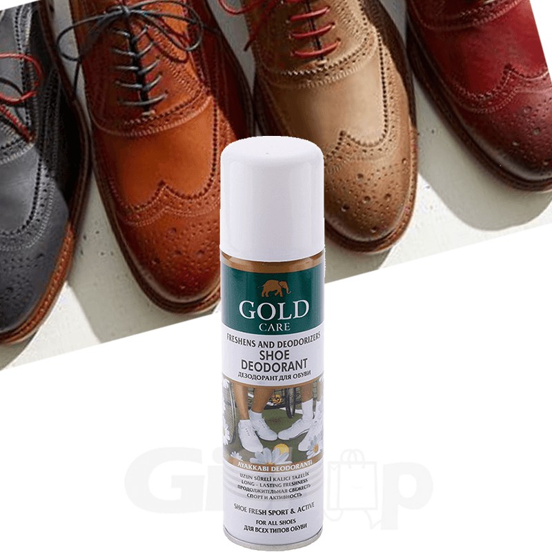 Chai Xịt Khử Mùi Hôi Giày, Da GoldCare GC3003