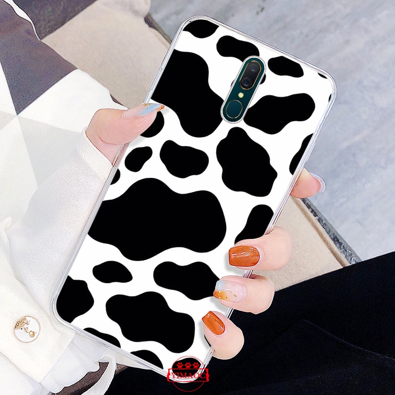 Ốp điện thoại TPU mềm trong suốt hình bò 56A cho OPPO A3S A5 A37 A39 A5S A7 A59 F1S F3 A1 F5 F7 F9 Pro | BigBuy360 - bigbuy360.vn