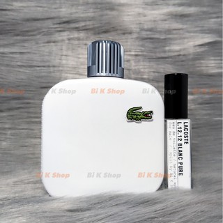 Bi K Shop - Nước hoa nam Lacoste L.12.12 White [Mẫu thử]