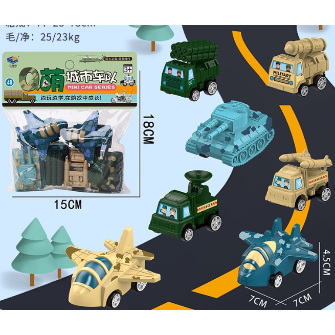 Set 6 ô tô cho bé, hàng loại 1 cực chất