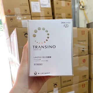 Viên Uống Giảm Thâm Nám, Trắng Da Transino 240 Viên Nhật Bản
