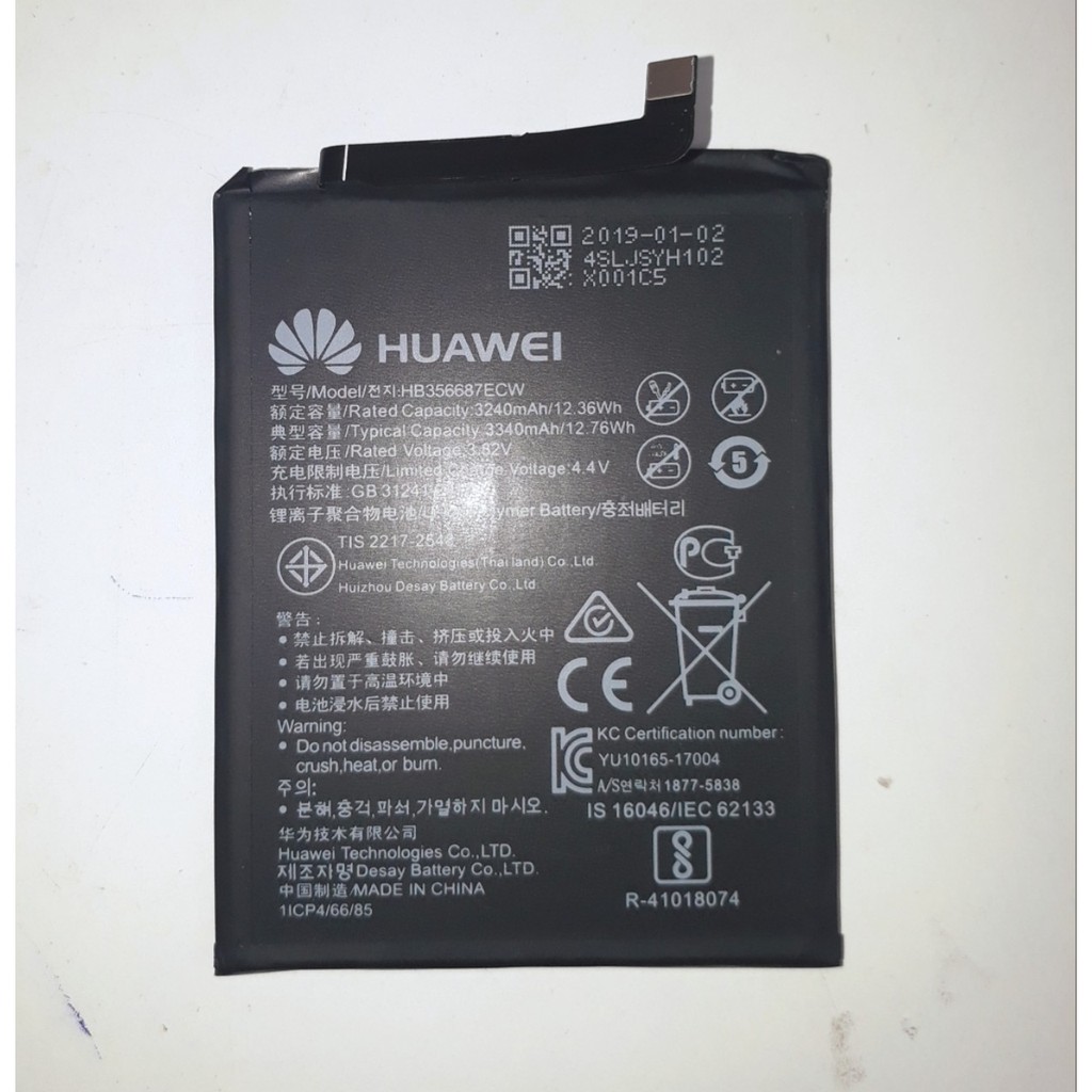Pin Huawei Nova 2i / RNE-L22 / Nova 3i / Honor 7X / Mate 10 lite
