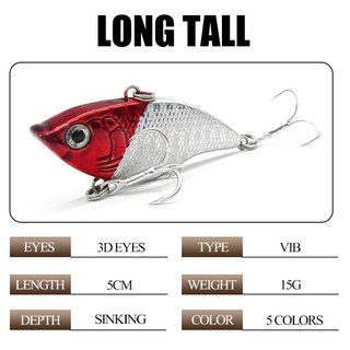 Mồi Câu Hình Cá Giả 5cm/15g