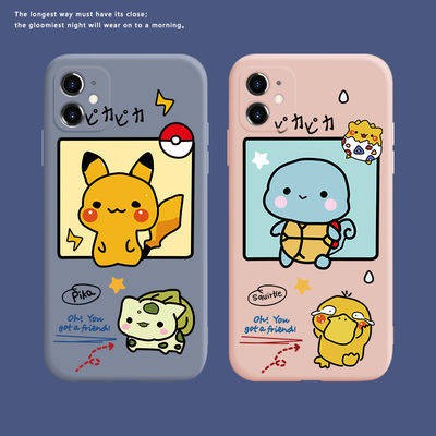 Vỏ điện thoại di động Nhật Bản dễ thương hoạt hình silicon trí thun ngắn tay