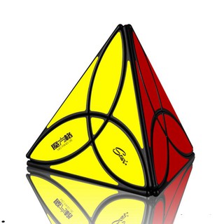 Rubik Biến Thể Tam Giác 3 lá phong Qiyi Pyraminx MoYu MeiLong M Pyraminx Magnetic Series Rubic Tam Giác Stickerless Pyra