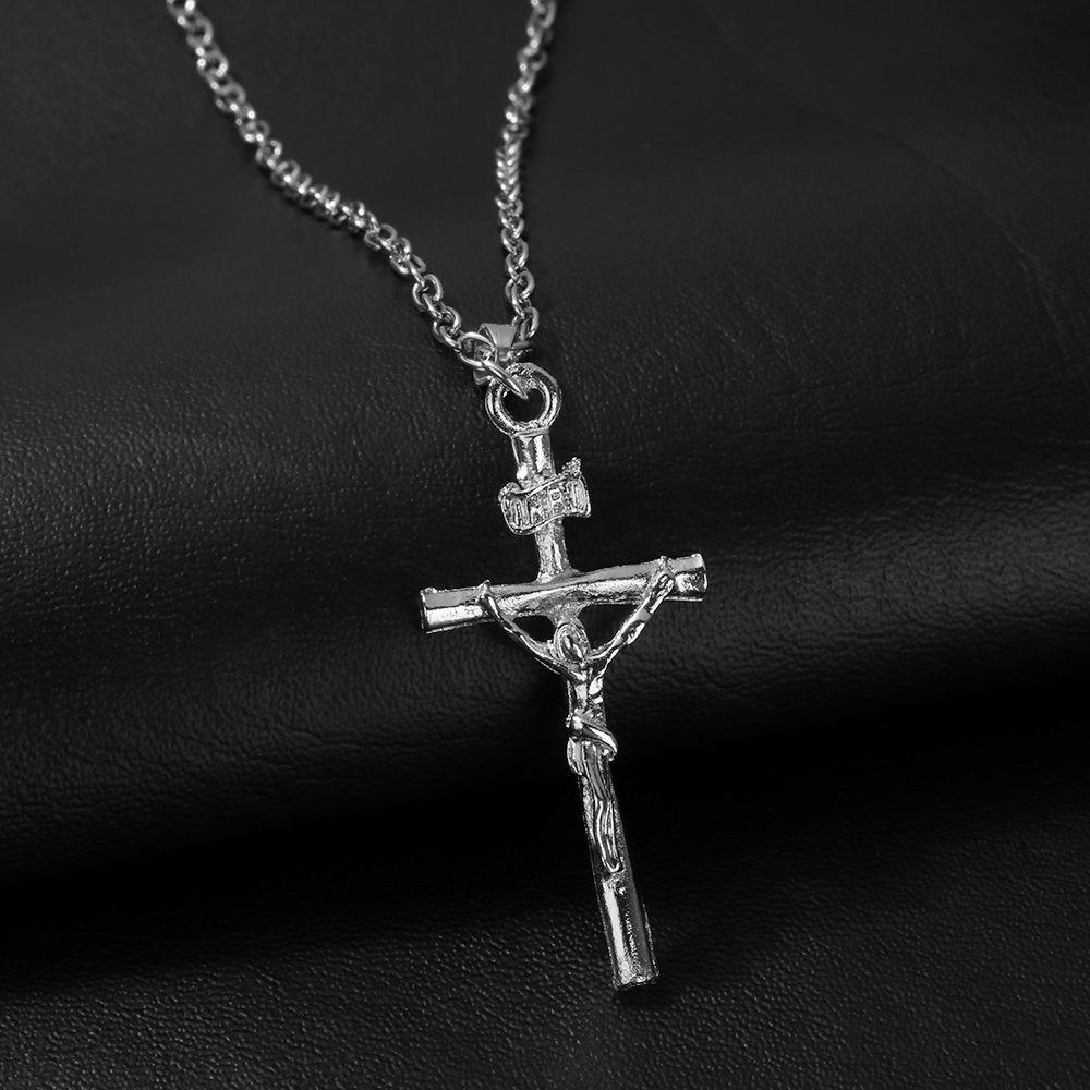 Leily Vòng Cổ Trang Sức Bán Chạy 18K|Dây Chuyền Mặt Thánh Giá Mạ Vàng