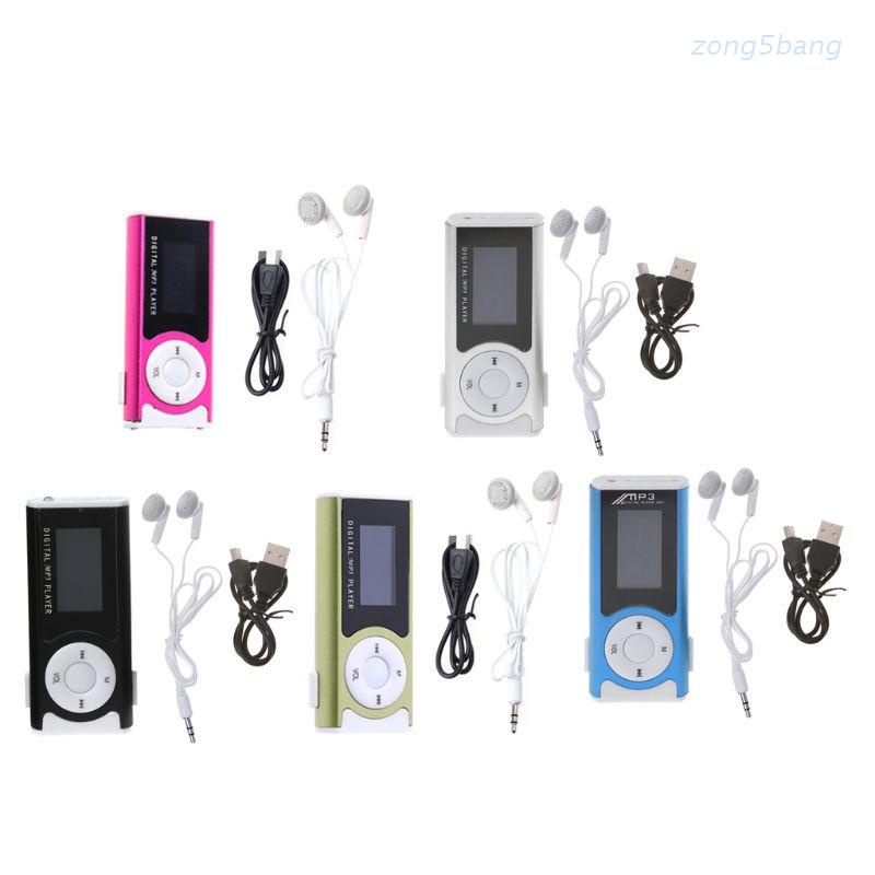 Máy Nghe Nhạc MP3 Mini Màn Hình LCD 32GB Micro SD TF