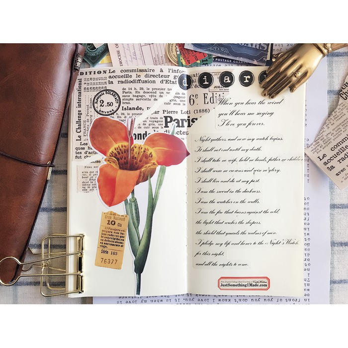 Bộ Sticker vintage background theo chủ đề