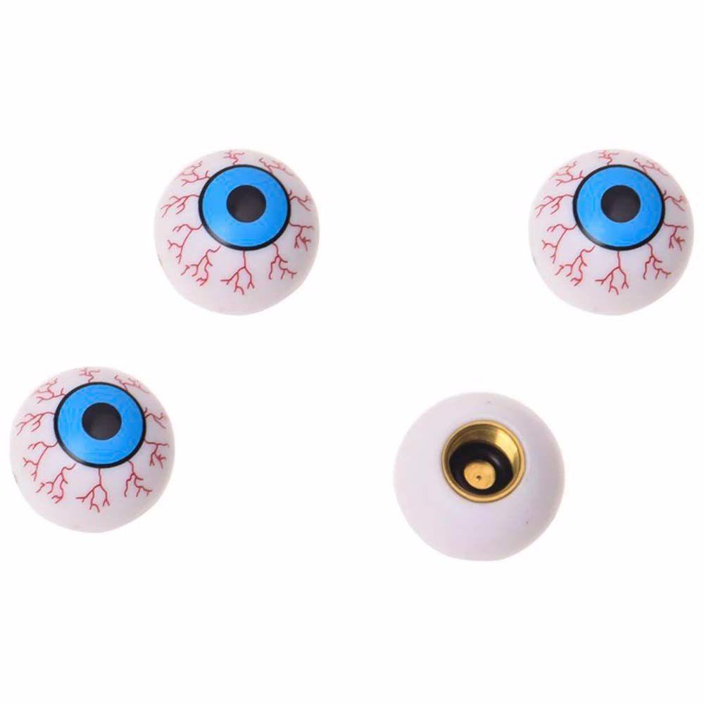 4 Nắp Van Bánh Xe Đạp Hình Mắt Bóng Elsworth Ốp