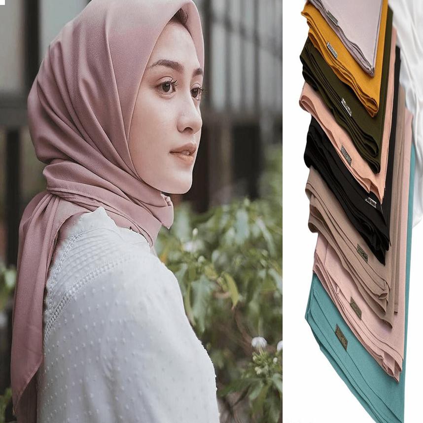 Khăn Trùm Đầu Hijab Đính Đá Kim Cương Nhân Tạo