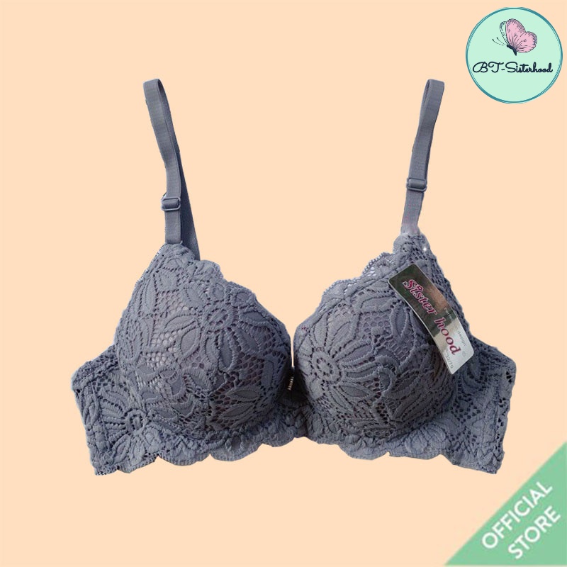 Áo ngực nữ Sister hood 2116 ren Thái Lan nhập khẩu, áo lót nữ mút kép mềm mịn, quyến rũ siêu nâng, LAVENUSA, VANVENE