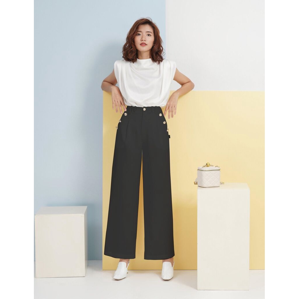 CCHAT Quần đính cúc chéo túi C233 | BigBuy360 - bigbuy360.vn