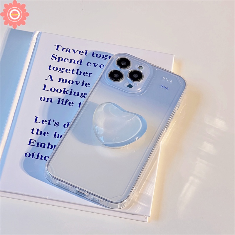 Ốp Điện Thoại Mềm Màu Gradient Có Vòng Đỡ Cho Redmi 9 9A 9T 10 10C 10A 9C Note 11 9 8 9s 9pro 10 10s 11s 11pro 10pro Max