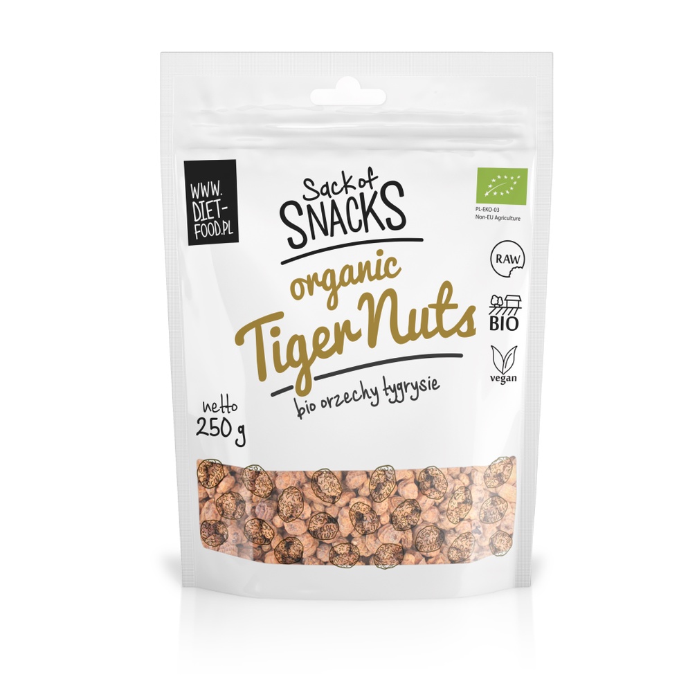 Hạt Hổ.tiger nuts (Hạnh nhân đất) hữu cơ Diet Food Organic Tiger Nuts - Hsd: 15/10/2022 - Nhà Hữu Cơ