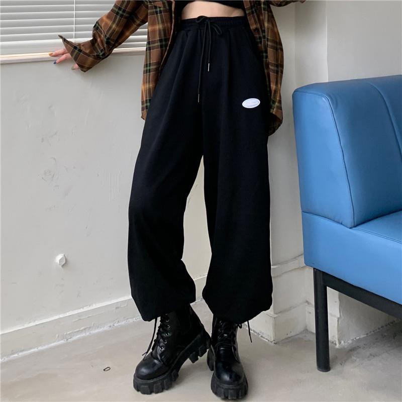 quần ống rộng Màu Trơn Thời Trang Hè 2021 Phong Cách Hàn Quốc Cho Nữ | BigBuy360 - bigbuy360.vn