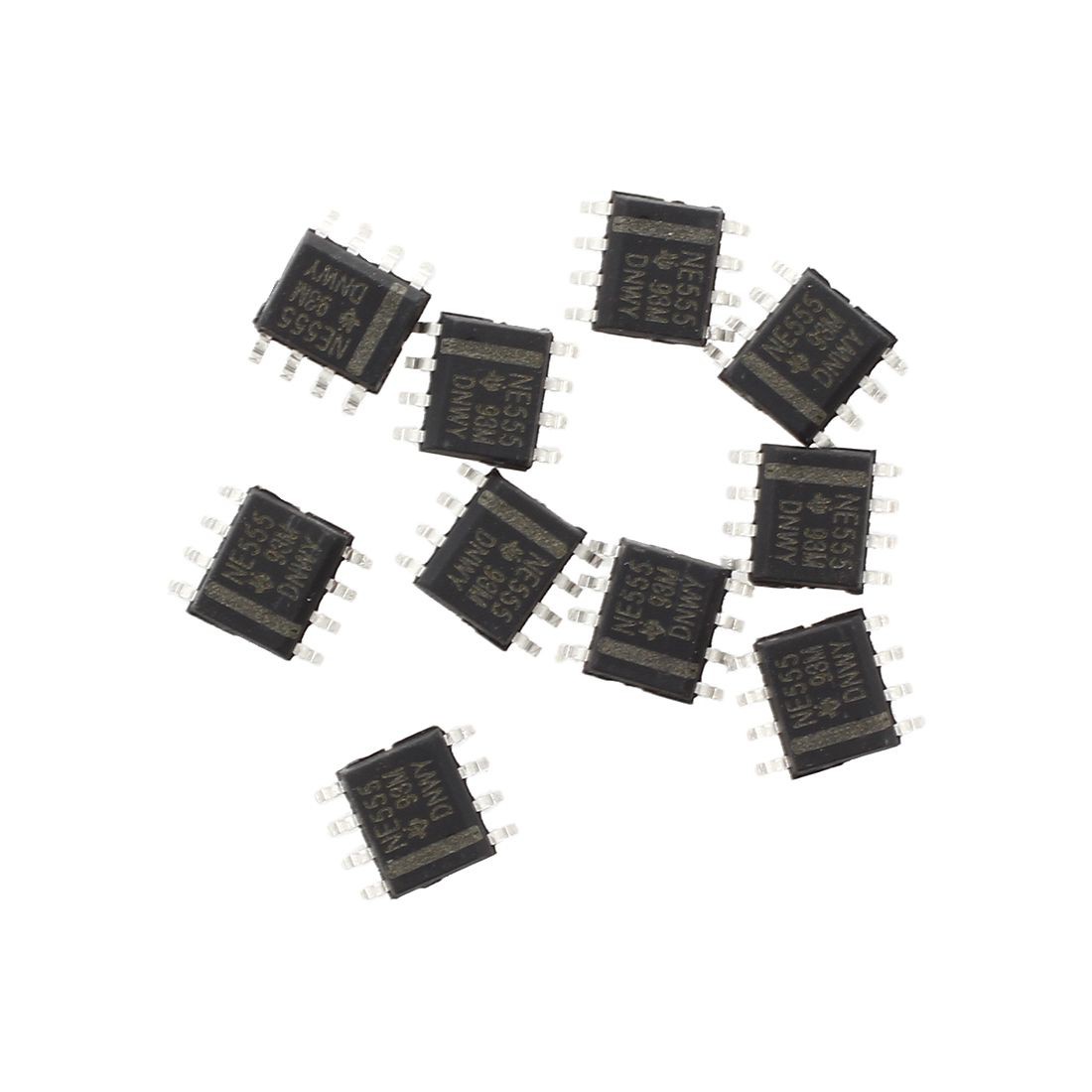 Bộ 10 Linh Kiện Điện Tử 8-pin Ic Smd Ne555 Zjv