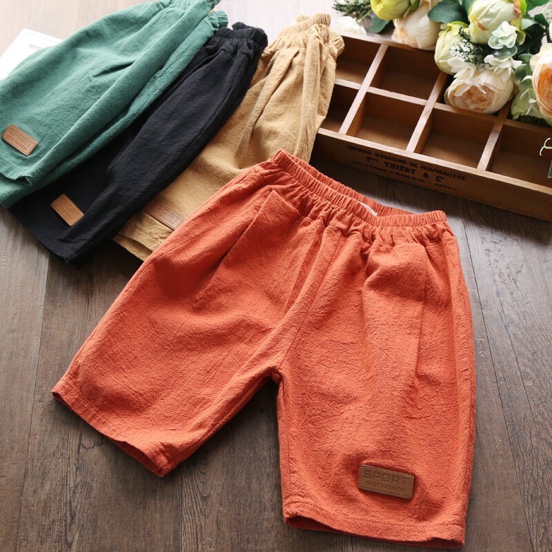 Quần Ngố Đũi Cho Bé,Quần Đùi Cho Bé Trai Và Bé Gái Từ 8kg Đến 33kg Mềm Mịn Ken Store