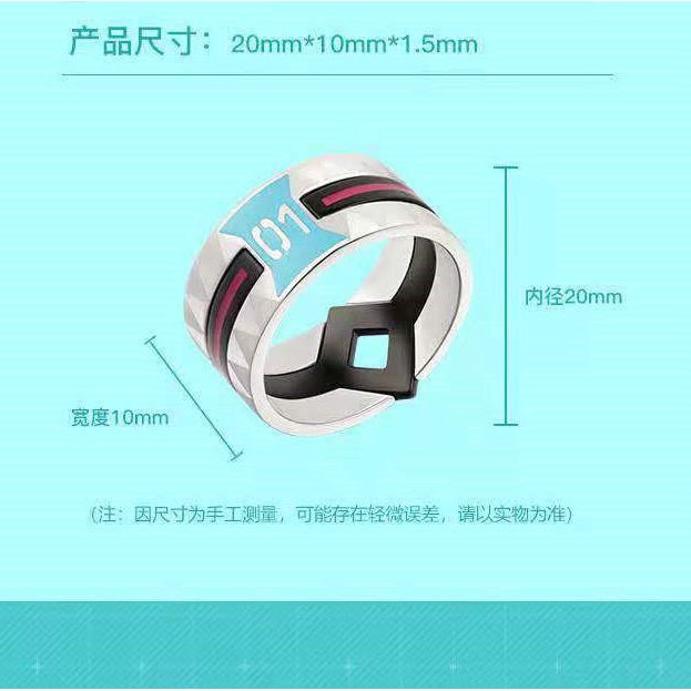 Nhẫn Đeo Tay Phong Cách Hatsune Miku