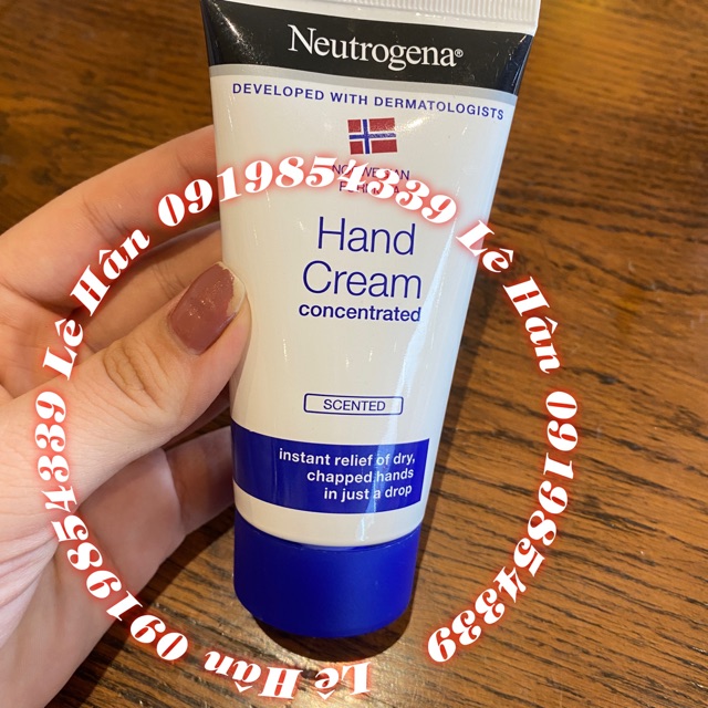 Kem dưỡng tay Neutrogena (hàng UK có bill) Norwegian Formula Hand Cream
