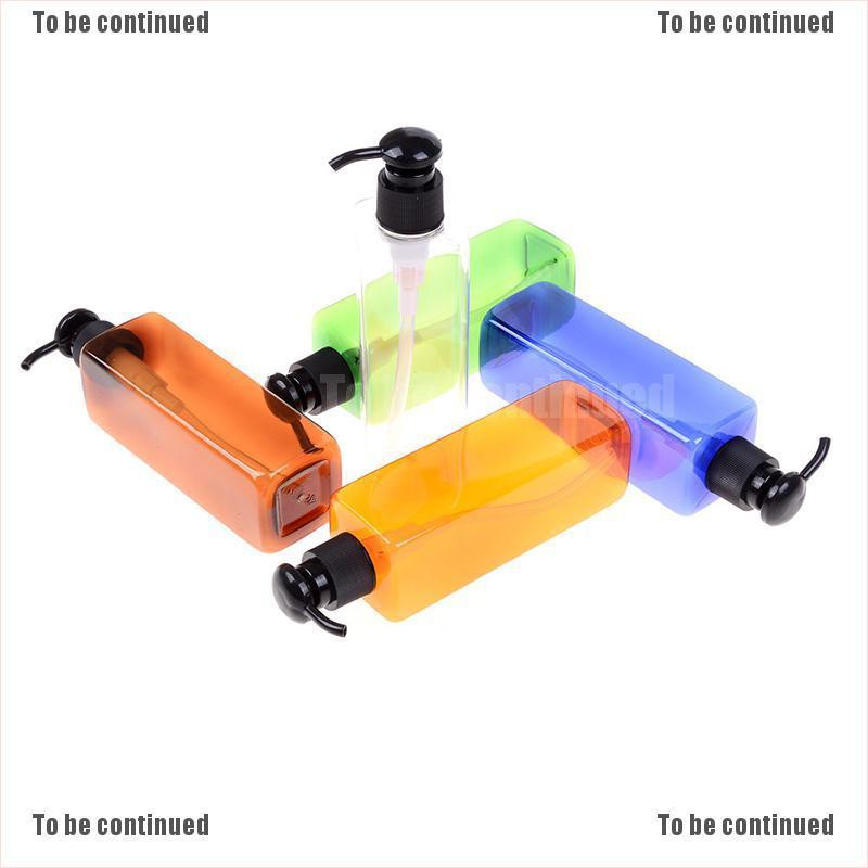 (Hàng Mới Về) 1 Bình Nhựa Đựng Xà Phòng Dung Tích 250ml Có Vòi Bơm Tay
