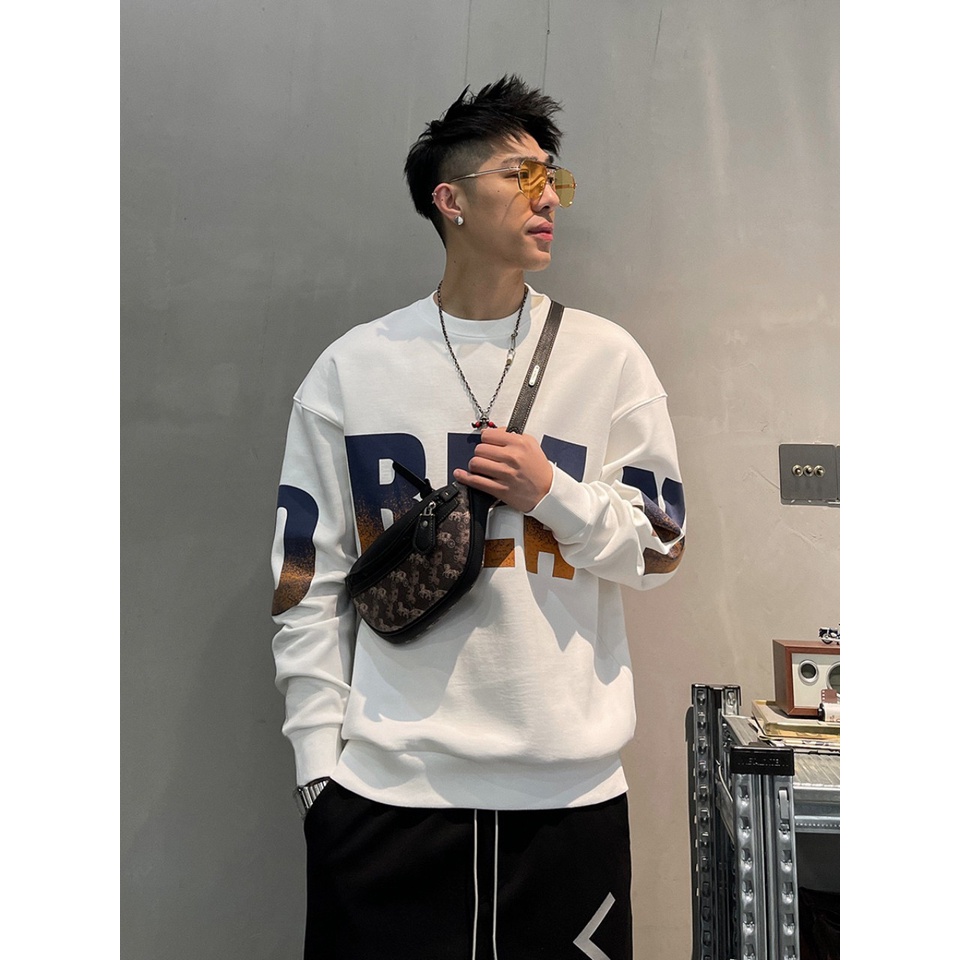 BIGSIZE - Áo sweater nam vải nỉ form bigsize 90kg - 120kg - REA