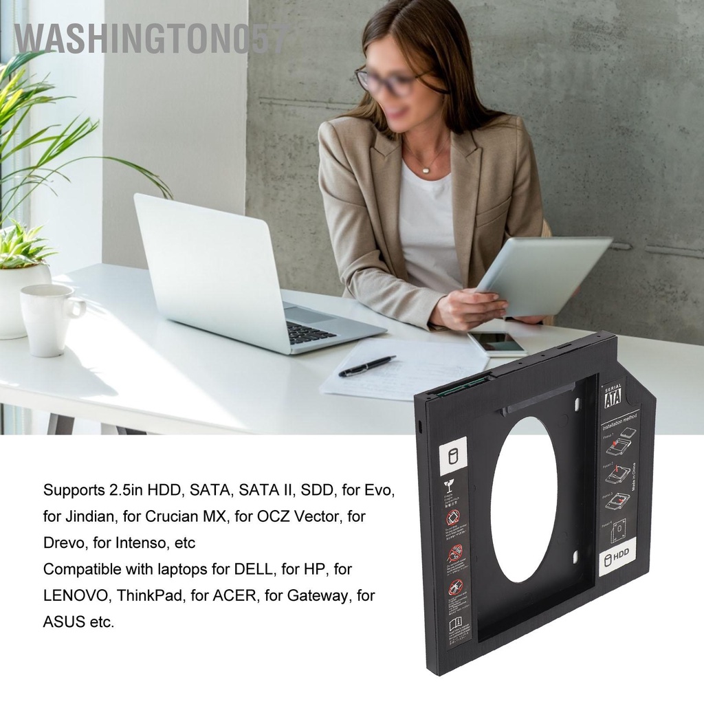 Khay đậy khay ổ cứng cho máy tính xách tay Khe cắm đĩa CD DVD ROM