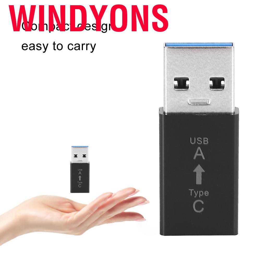 Đầu Chuyển Đổi 3 Cổng Usb 3.0 Windyons Type-c Sang Usb-a Cho Ổ Cứng Di Động | BigBuy360 - bigbuy360.vn