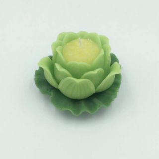 Đèn nến hoa sen đổi màu size M (2 cái)