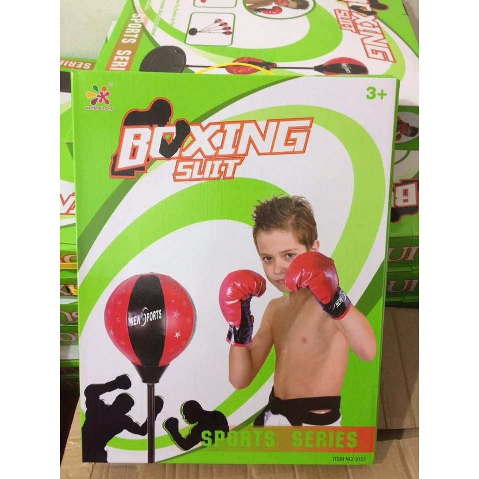 [Loại Tốt]  Bộ đồ chơi thể thao đấm bốc Boxing cho trẻ em