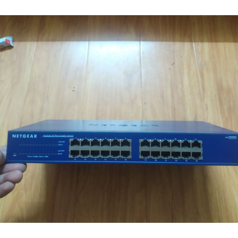 Switch NETGEAR 16 24 cổng giaga 10/100/1000. Switch Hàn Quốc TIME 24p Giga. Hàng cũ tháo máy.