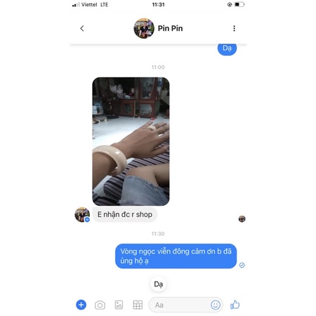 Vòng tay giả ngà bản 2cm đủ size hàng dày dặn có feedback người mua