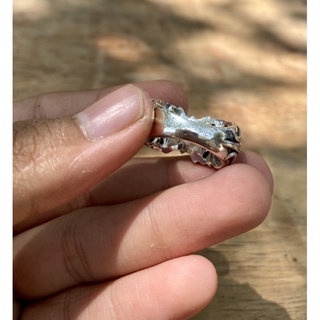 nhẫn kt ring bạc 925 chrome hearts